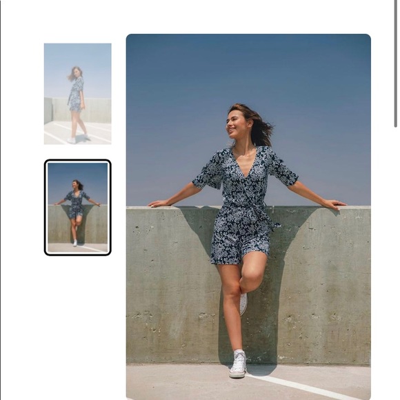 NWT belted romper - Picture 3 of 7